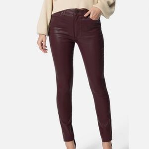 JOE'S JEANS Womens Merlot CHARLIE High Rise Skinny Ankle 5-Pocket Jeans